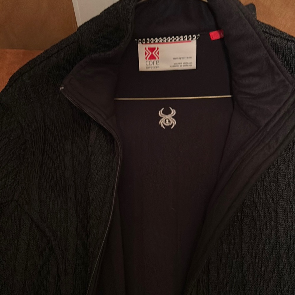 Women spider jacket black medium great condition